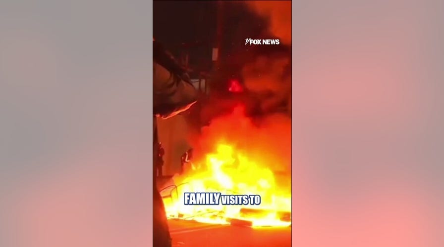 DOZENS of anti-ICE rioters ARRESTED outside of NJ facility