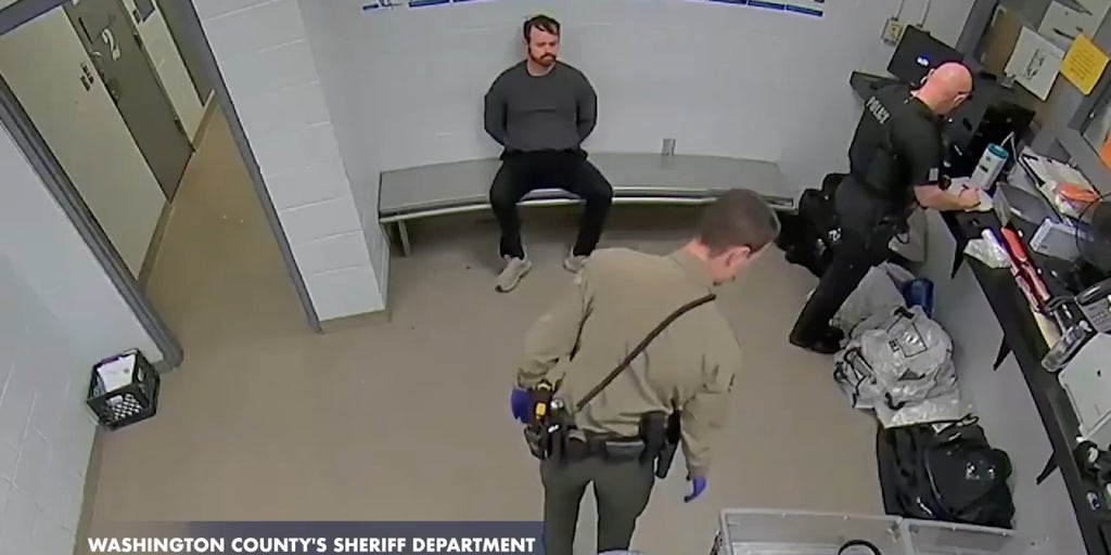 Joseph Duggar is booked in jail as he faces a child molestation charge