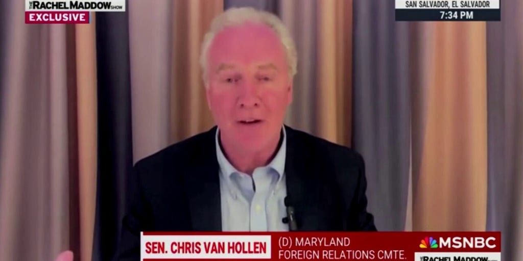 Sen. Van Hollen compares Trump admin to authoritarian government during El Salvador trip