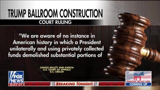Federal court halts Trump’s White House ballroom construction