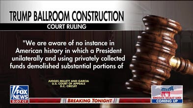 Federal court halts Trump’s White House ballroom construction