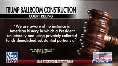 Federal court halts Trump’s White House ballroom construction