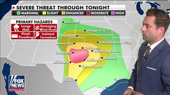 National weather forecast: Severe storms to impact Central, Southern US