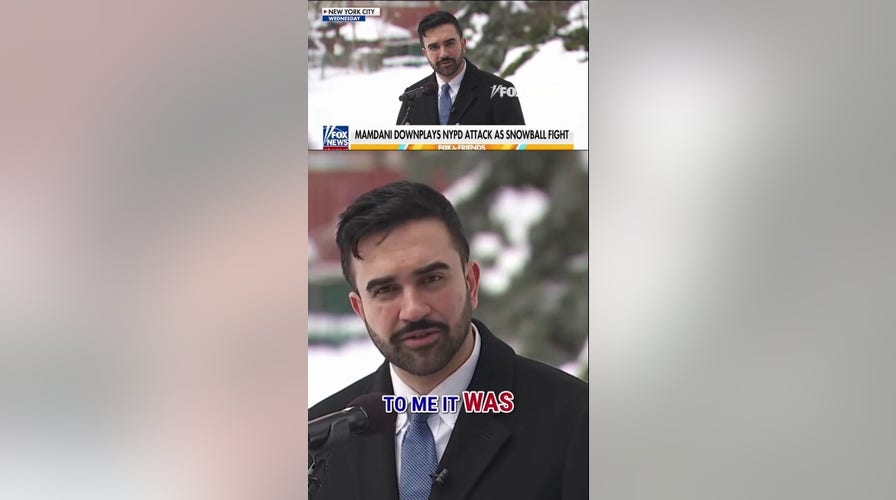 Mamdani DOUBLES DOWN on downplaying NYPD snowball attack