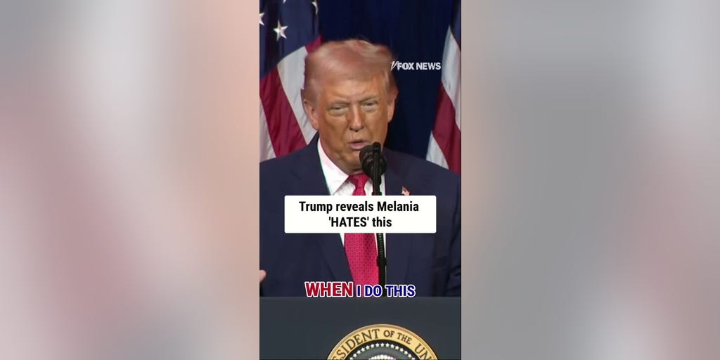 Trump reveals Melania 'HATES' this