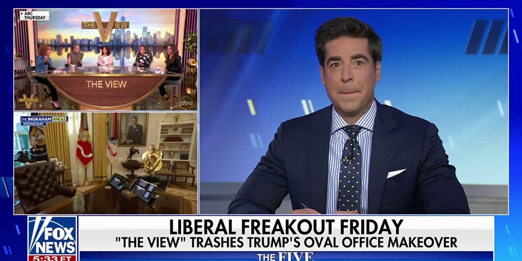 Trump's redecorating the Oval Office triggers 'predictable' ladies of 'The View'