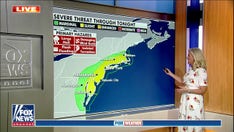 Wildfire threat remains high as smoke spreads to East Coast