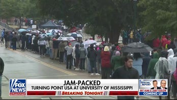 Hundreds line up hours early for TPUSA event at Ole Miss