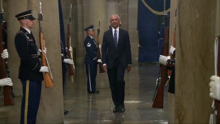 Former President Barack Obama arrives for Trump inauguration at Capitol - Fox News