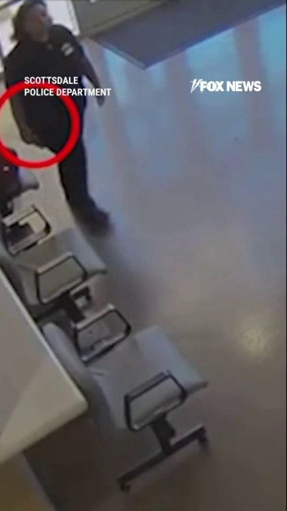 AZ police shoot armed woman in lobby