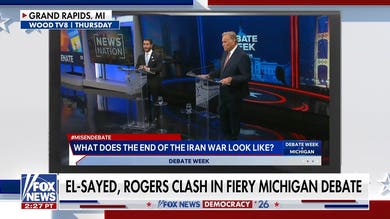 El-Sayed, Rogers clash in fiery Michigan Senate debate