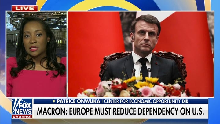 France's President Macron says Europe must resist pressure to become America's 'followers'
