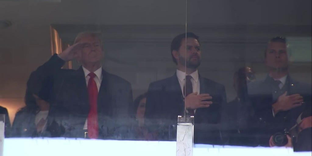 President-elect Trump arrives at Army-Navy game