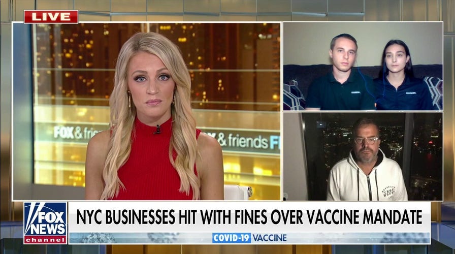 14 NYC businesses hit with fines over vaccine mandate