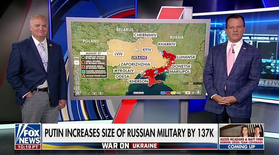 Lt. Col. Danny Davis on Russia's war with Ukraine: 'Still a lot of risk for Ukrainian troops right now'