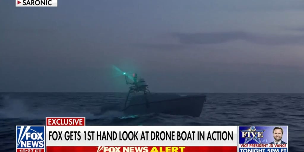 Fox News gets exclusive look at unmanned drone boats in military action