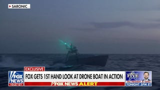 Fox News gets exclusive look at unmanned drone boats in military action