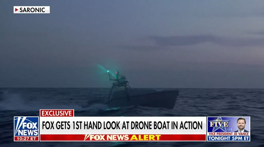 ӣ����Ƶ gets exclusive look at unmanned drone boats in military action