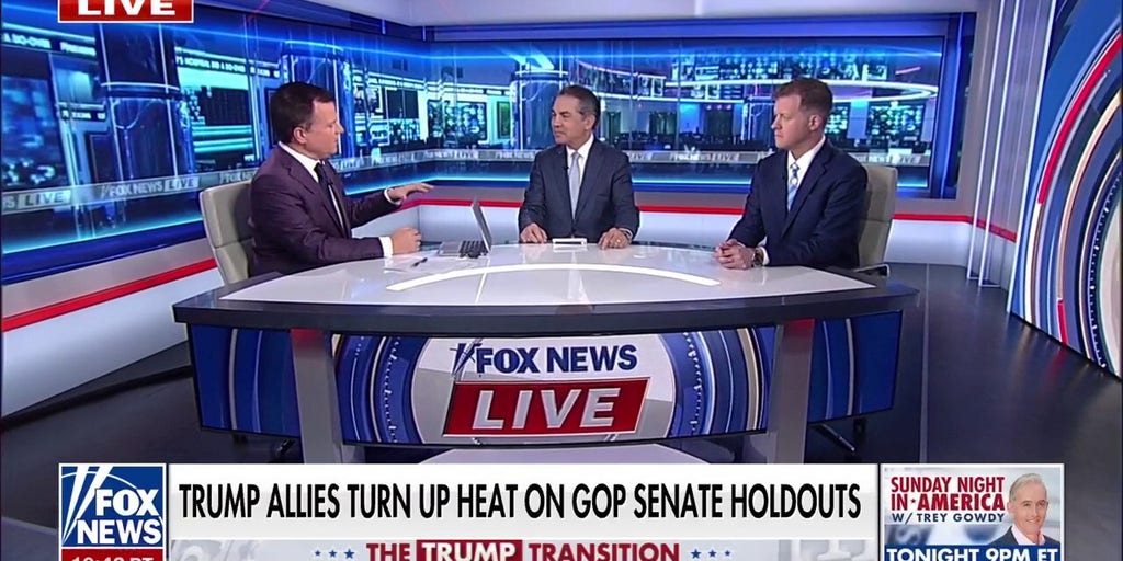Trump nominations await senate confirmation
