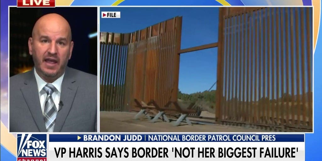 Brandon Judd rips Kamala Harris for 'deflection' on border crisis ...