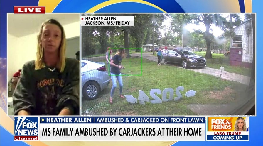 Mississippi family 'shaken up' after carjackers ambush them at home