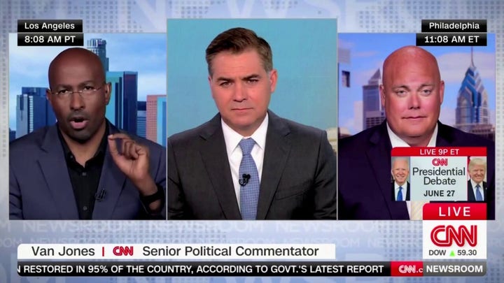 Van Jones gives stark warning to President Biden about upcoming debate