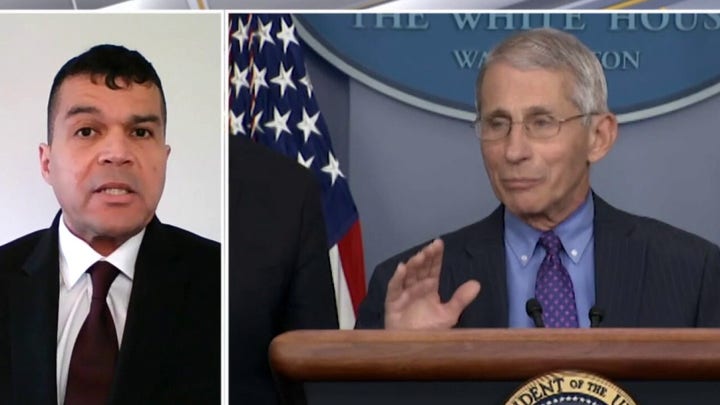 Former HHS official blasts Fauci over 'shifting goalposts' on COVID