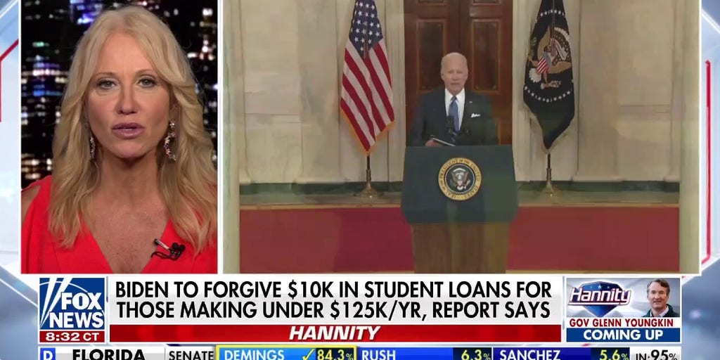 Kellyanne Conway on student loan debt forgiveness 'It's not fair