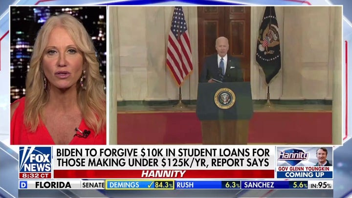 Kellyanne Conway on student loan debt forgiveness: 'It's not fair' 