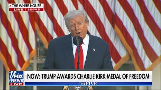 Trump posthumously awards the Medal of Freedom to ‘irreplaceable’ Charlie Kirk