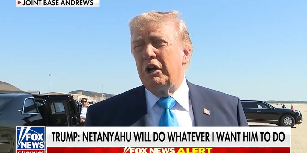 Trump: Netanyahu will do ‘whatever I want him to do’ with Iran