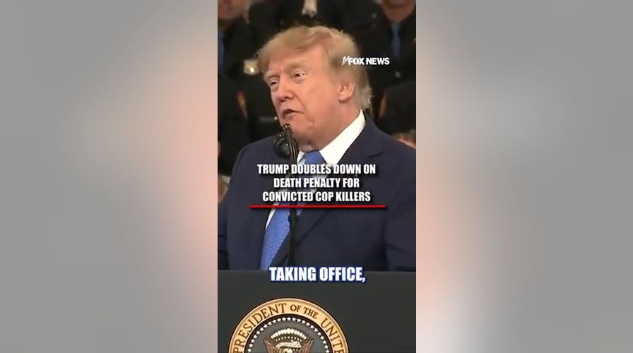 Trump: Anyone convicted of killing a police officer should face the death penalty