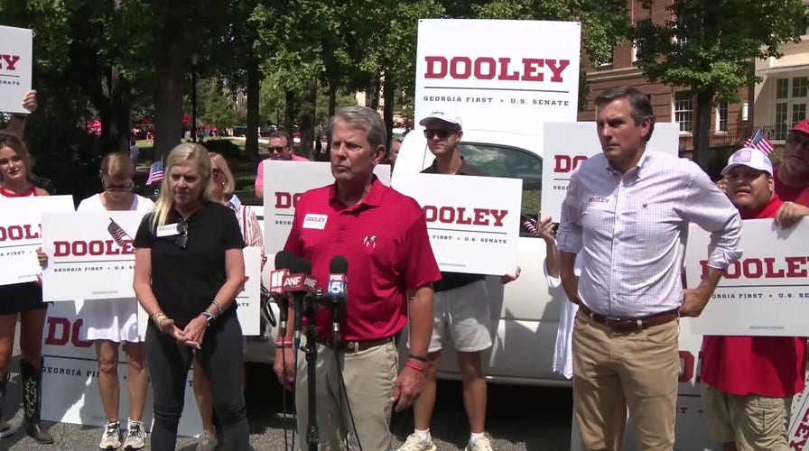 Gov. Brian Kemp endorses former coach Derek Dooley for US Senate