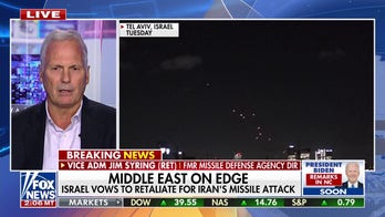 Israel's 'multi-nation' shield worked as designed, saved thousands of lives: Vice Admiral James D. Syring