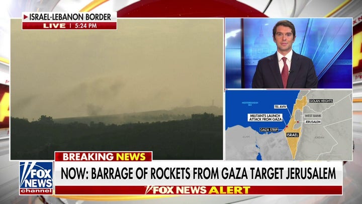 Sirens blast as rockets target Jerusalem