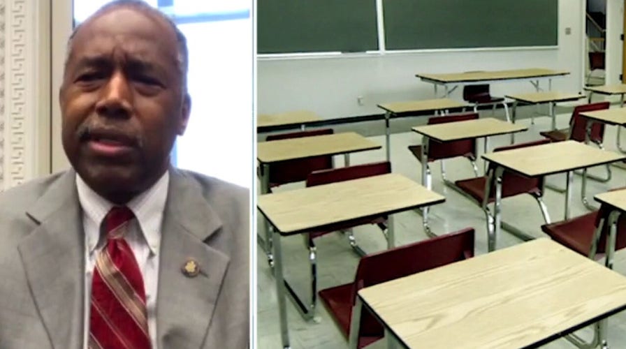 Secretary Ben Carson says real science, not science fiction, should guide safely reopening schools