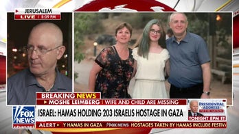 Israeli man's wife and daughter kidnapped by Hamas: I want my family, my peace and quiet back