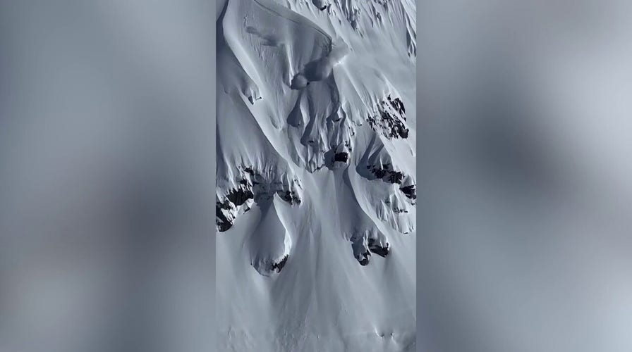 Pro skier’s flawless Alaskan descent ends in a heart-stopping tumble