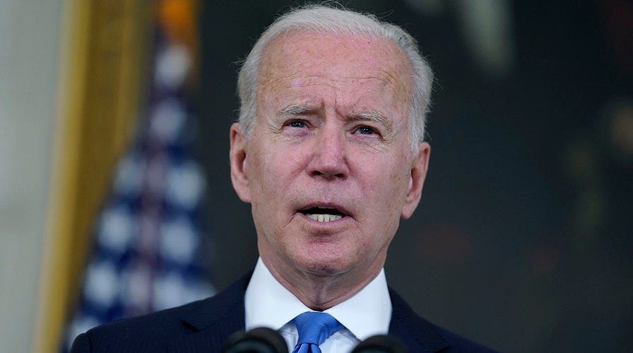 Biden delivers remarks and receives COVID booster shot