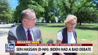 Chad Pergram presses Sen. Maggie Hassan about calls for Biden to exit race - Fox News