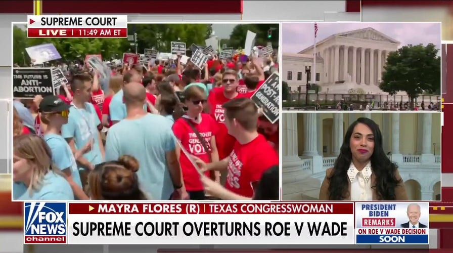 Mayra Flores on Roe v. Wade decision: We must respect life in this country