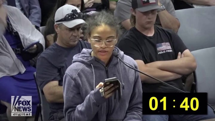 Student scorches school board in fiery speech, denouncing the promotion of trans ideology