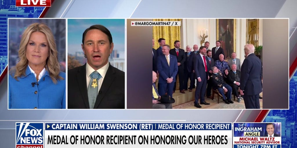 Medal of Honor recipient says award represents 'what a team is willing to do'