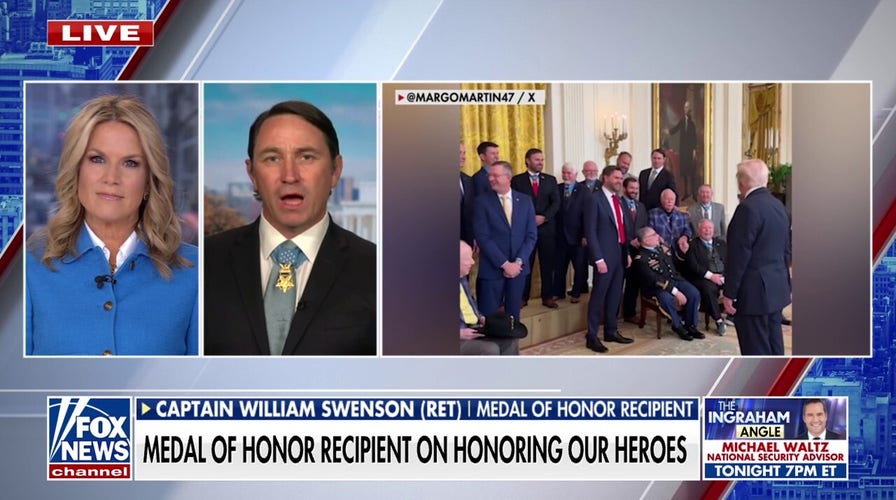 Medal of Honor recipient says award represents 'what a team is willing to do'