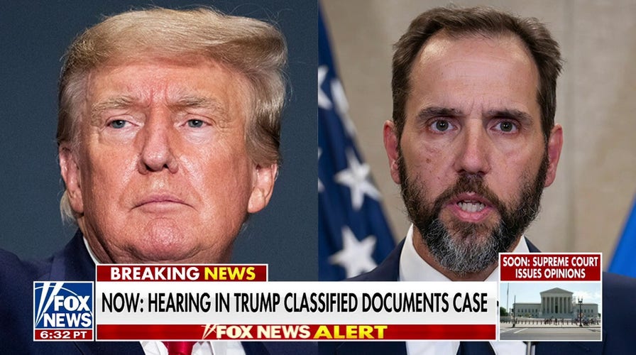 Hearing underway in Trump's classified docs case
