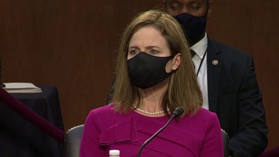 Protesters At Amy Coney Barrett Confirmation Hearing Arrested For Blocking Senate Building Entrance Fox News