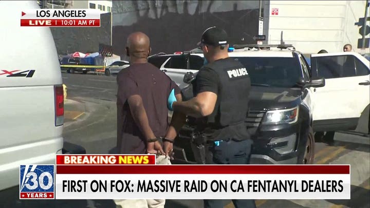 LA's Skid Row raided as DEA, ATF massive drug operation