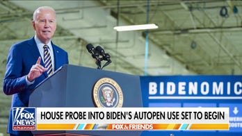 Congressional probe into Biden's autopen set to begin