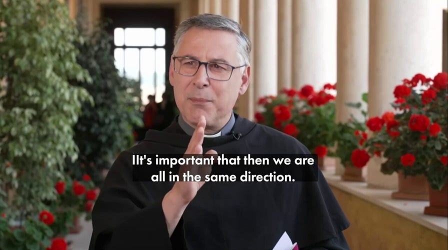 Father Enzo Fortunato head of communications for St. Peter's Basilica looks ahead to the the Papal Conclave