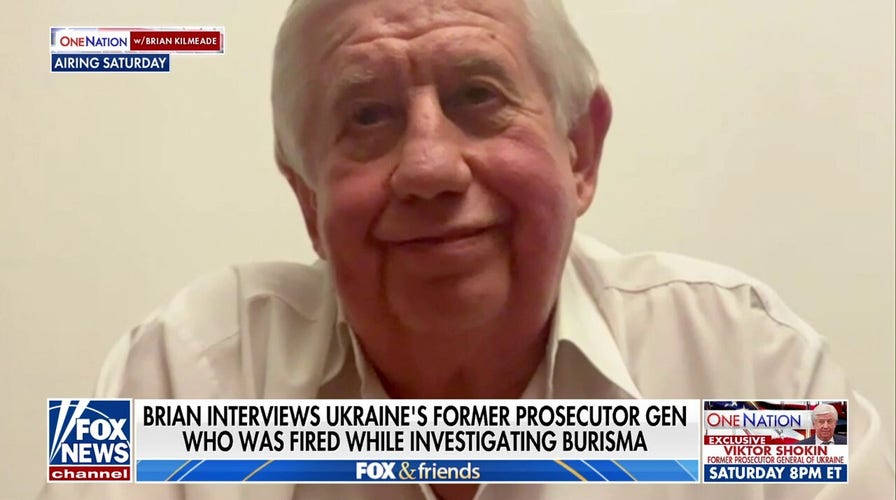 Fired Ukrainian prosecutor believes Bidens received bribes